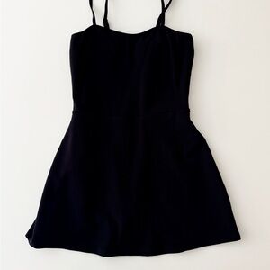 ALO Yoga Black Tennis Dress